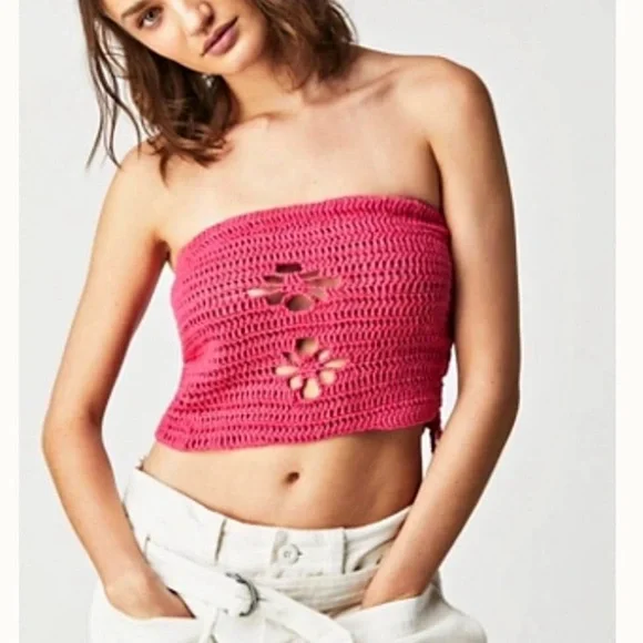 Free People x Tach Crochet Top - Picture 7 of 12